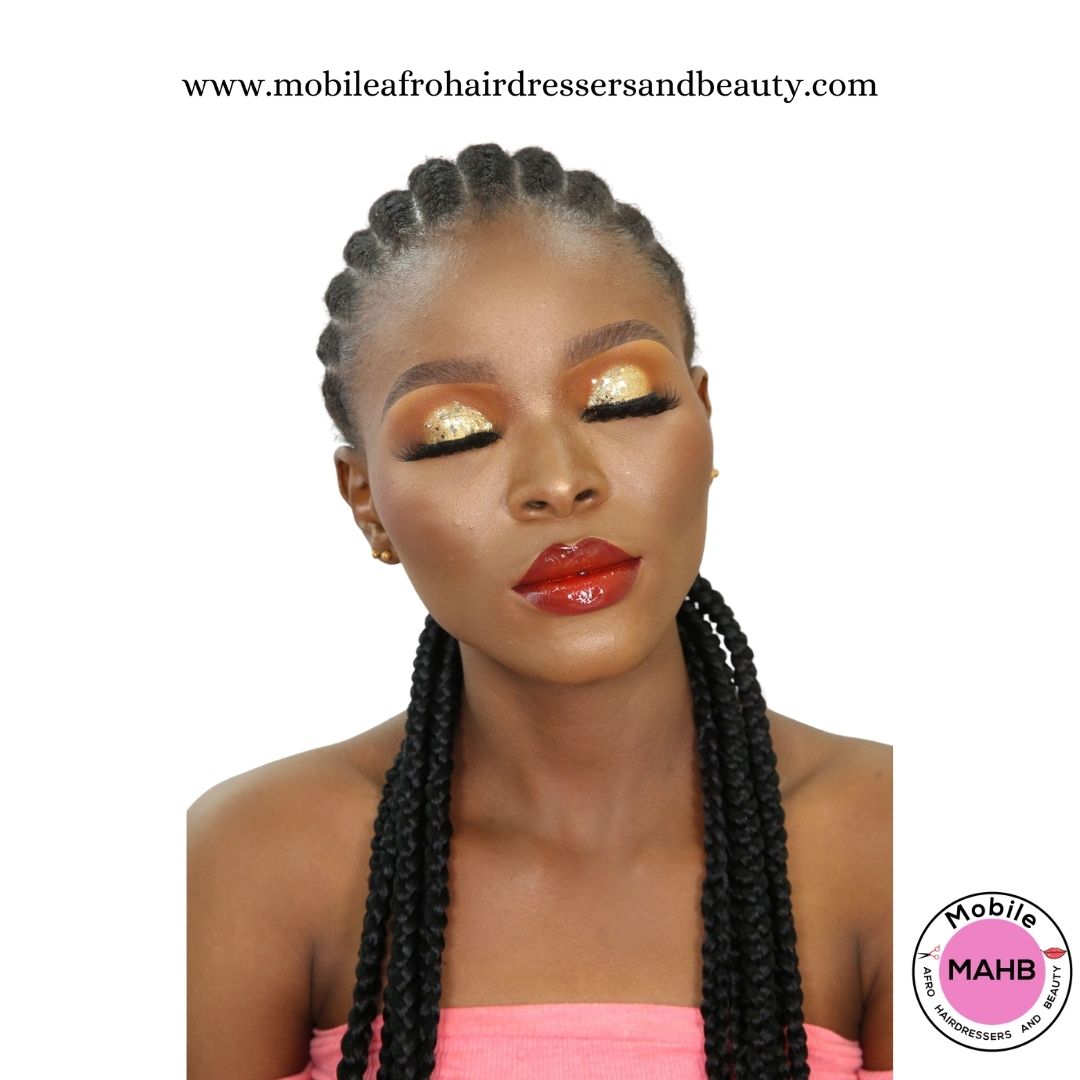 Goddess Box Braids - London Mobile Afro Hairdresser Near Me