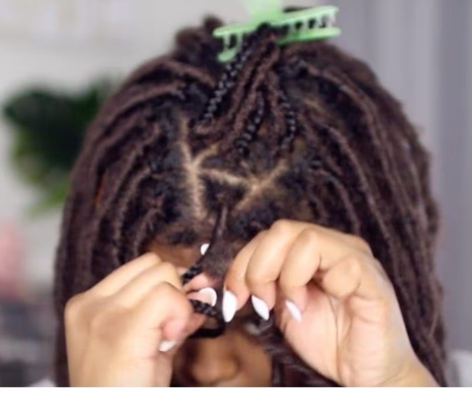 Faux Locs |  Butterfly / Boho  Locs | Mid-Back | waist Wrapping  root method only